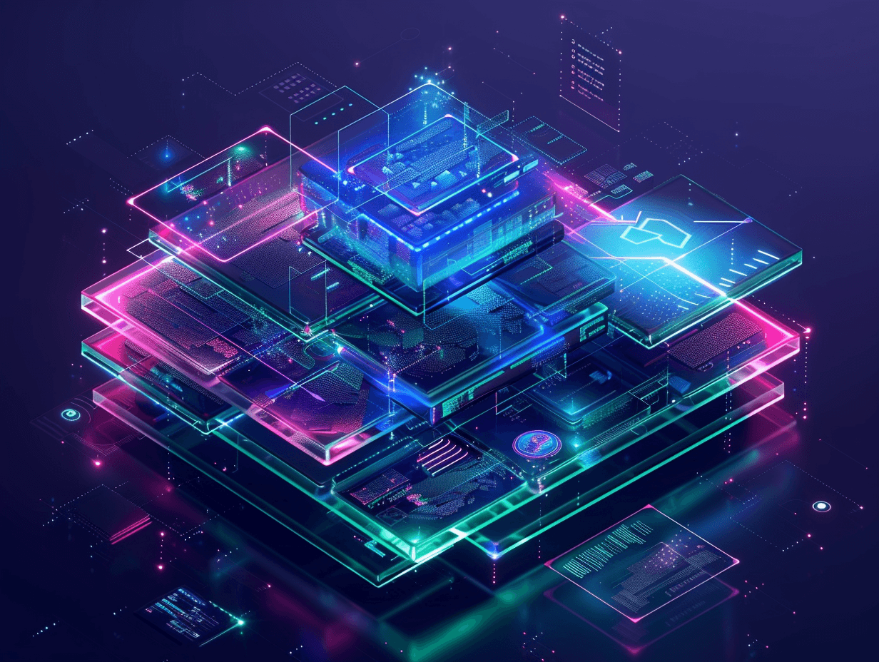 Five-layer architecture stack