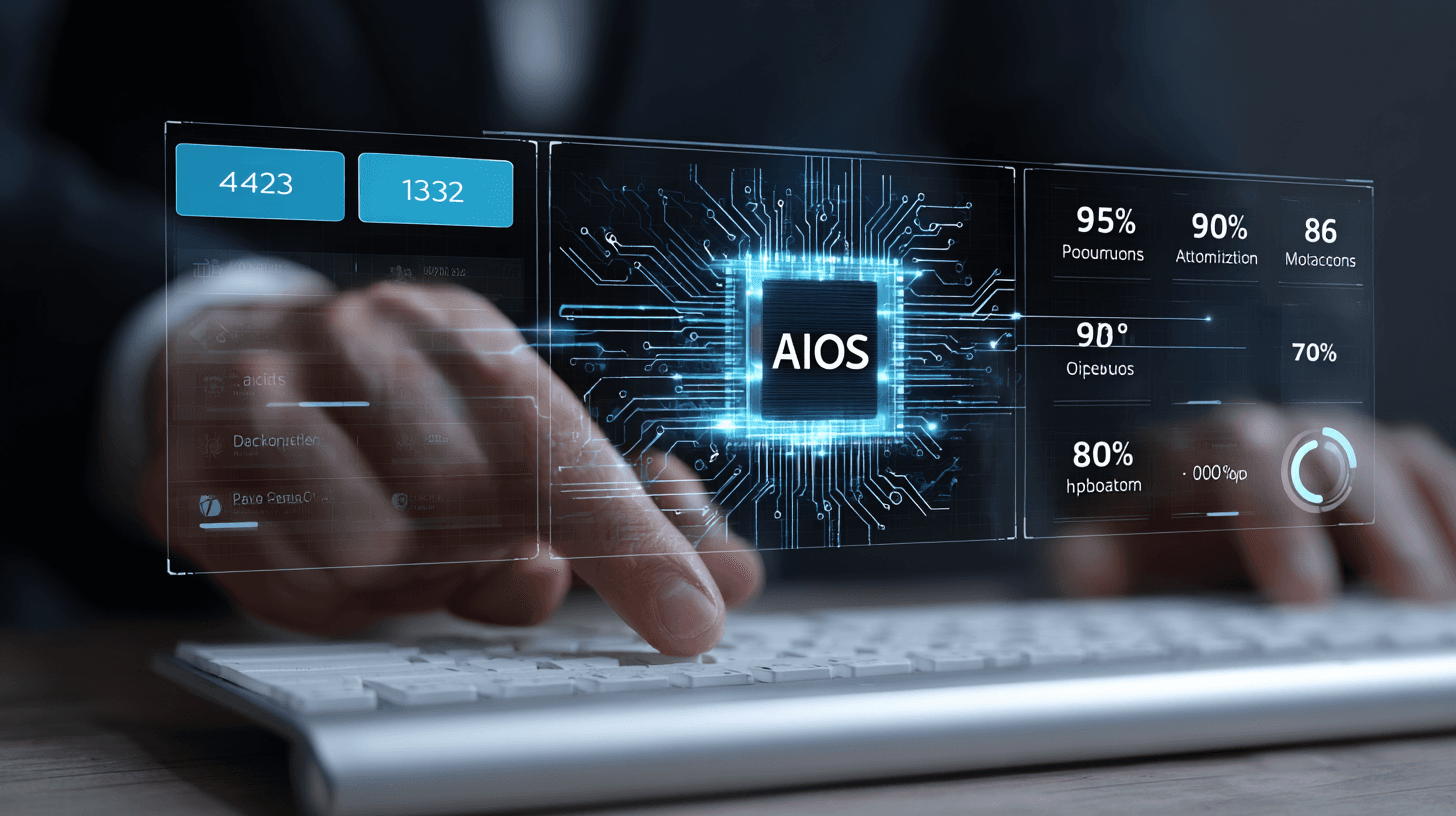 AIOS in use — a workflow at your fingertips